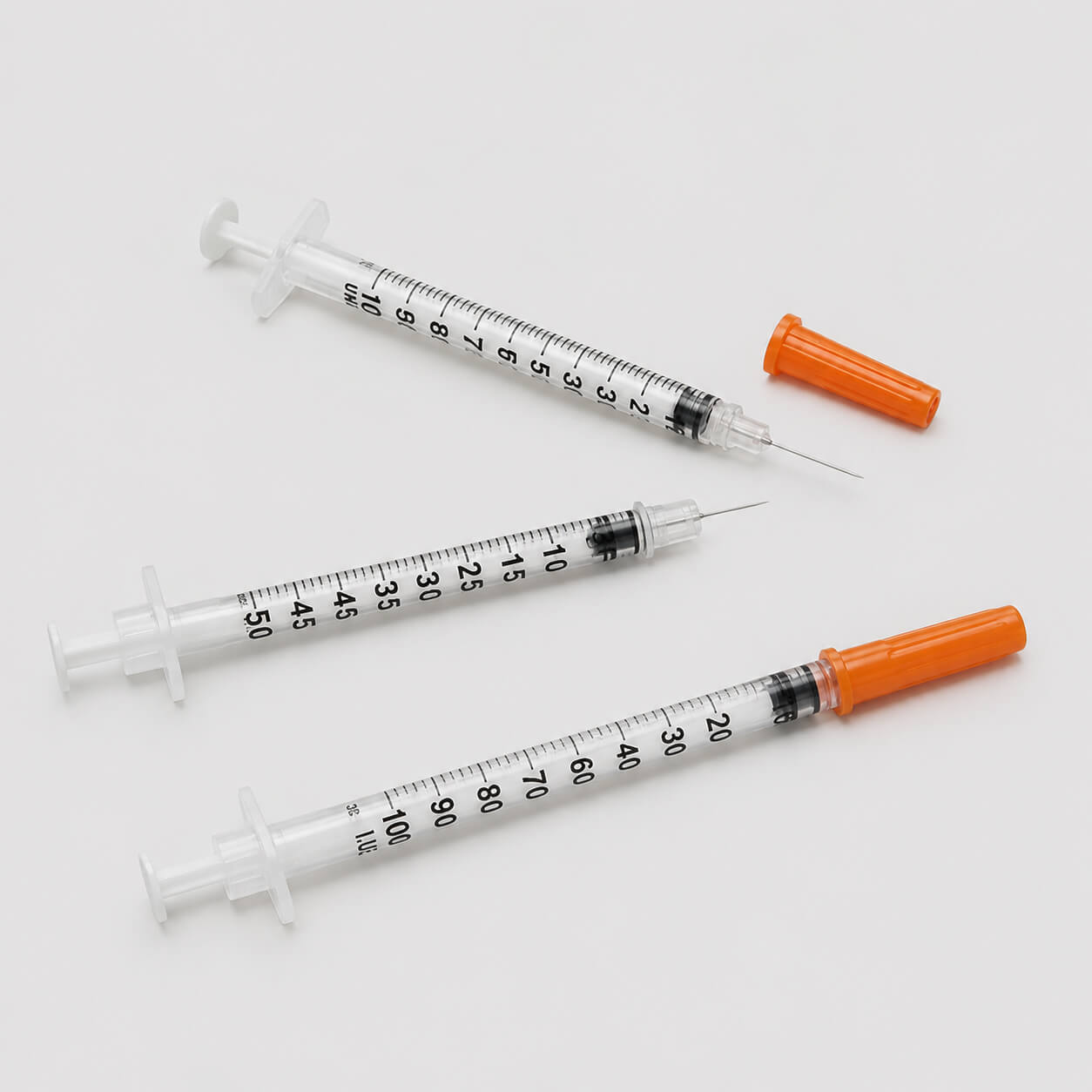 Insulin syringes