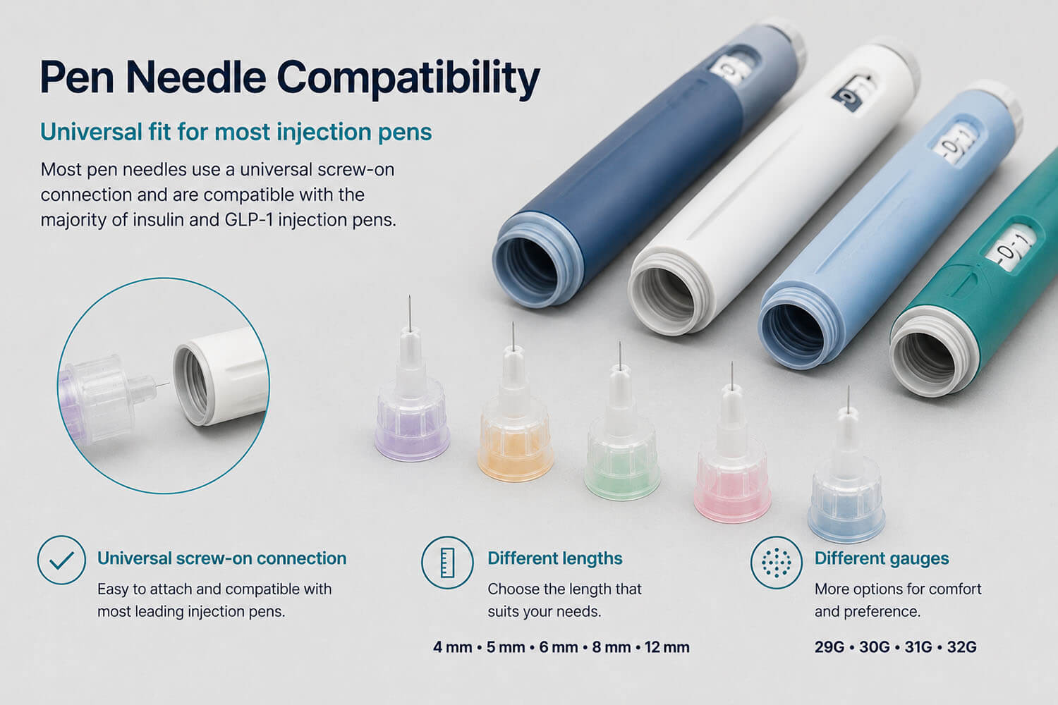 Pen needle compatibility