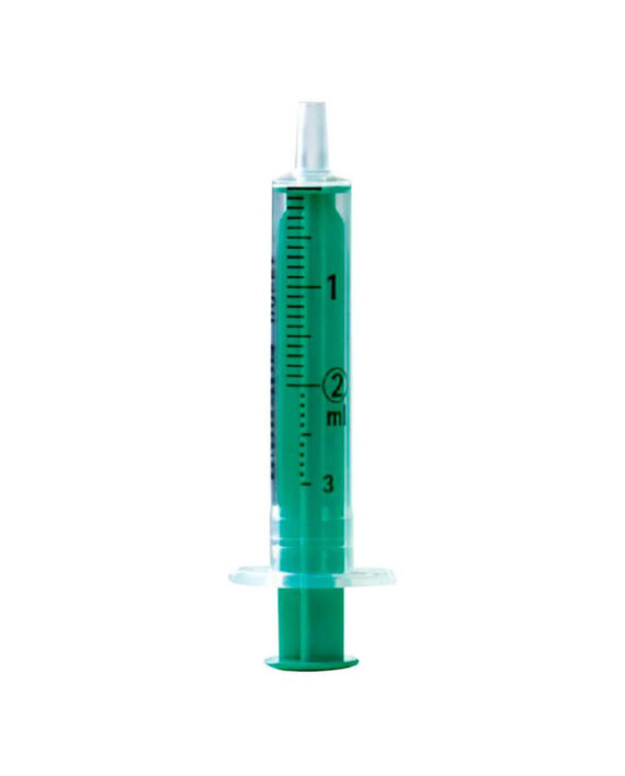 B. Braun Injekt Fine Dosage Syringes Solo Luer 2ML (100 pieces)