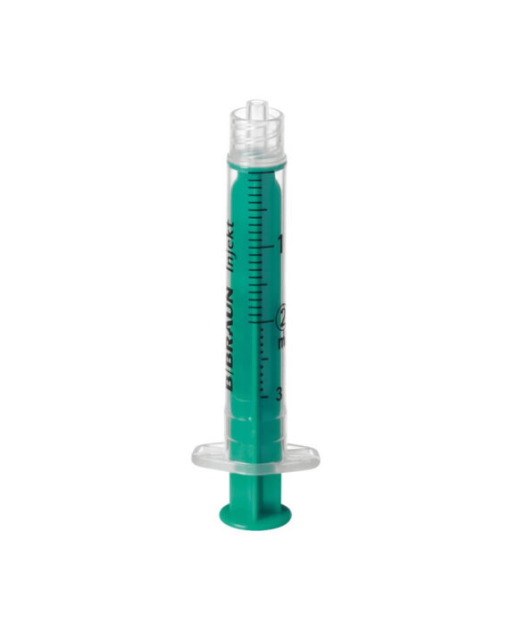 B. Braun Injekt Syringes Solo Luer Lock 2ML (100 pieces)